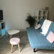 Studio meublé de 28 m² loué