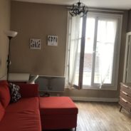 Studio meublé de 23 m² loué