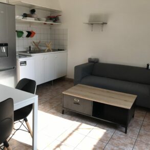 F2 meublé de 33 m² loué