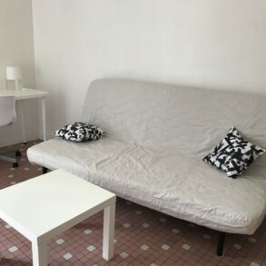 Studio meublé de 25 m² réservé
